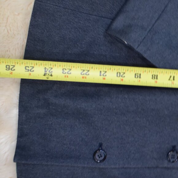 Shin Choi Navy Blue Women’s Suit Jacket Blazer Size 14 Classy Chic Officewear - Picture 12 of 13